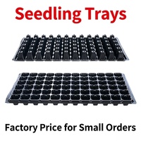 Plateau de semis en plastique PET à 72 alvéoles pour plantes, plateau de pépinière pour légumes, vente en gros directe d'usine avec serre pour légumes