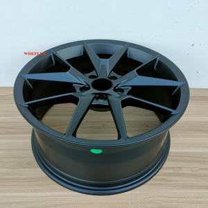 ล้อรถยนต์5X120 18 "19" 20 "ทำจากผ้าซาตินสีดำล้อโดยสารสำหรับ <span class=keywords><strong>Toyota</strong></span> GT86 Supra <span class=keywords><strong>C</strong></span>-<span class=keywords><strong>HR</strong></span> Sienna Camry - Product Image 3