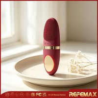 Brosse nettoyante pour pores à ultrasons Ice Cold Hydra Dermabrasion, appareil de beauté facial en silicone rechargeable par USB, étanche, pour usage domestique