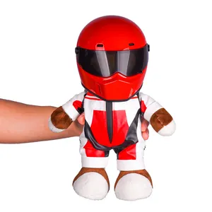 ABS Mini Helmet For Cat Doll Pet Helmets Ornament Figurine Display Mini Motorcycle Helmet