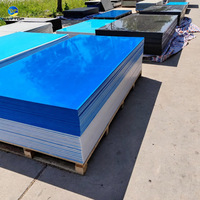 Plaque en PEHD WAYTOP de qualité marine résistante aux UV 4x8, plaque sandwich solide en plastique ABA, service de découpe sur mesure