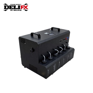 Được xây dựng trong LCD của nhãn hiệu và DMX kiểm soát sương mù bên trong của bong bóng máy 4 cái mạnh mẽ blowerfan RGBW LED bong bóng với khói máy - Product Image 3