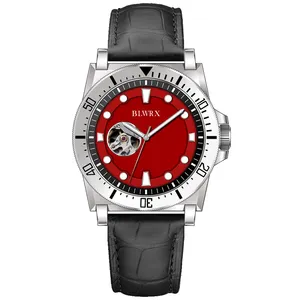 20atm潜水自动手表单向表圈，带顶级PVD/DLC不锈钢插件定制徽标潜水员手表