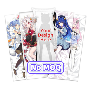 Oreiller de Corps Dakimakura Personnalisé 2 Voies Doux Imprimé Anime Hentai Double Face Non Censuré, Dakimakura Personnalisé SANS Quantité Minimale de Commande - Product Image 2