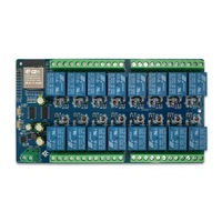 Modul Relay 16 Saluran Catu Daya DC5V Papan Pengembangan ESP32 Modul Relay Pengembangan Sekunder ESP32-WROOM