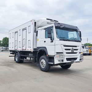 Camión de Transporte de Pollitos Howo 4x2 con Caja Aislada y Refrigerador, Diésel - Product Image 2
