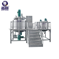 ZT-200L en acier Inoxydable Articles D'usage Quotidien Fournitures Rendant le Lavage Gel Machine de Mélange Fixe sous vide émulsifiant machine