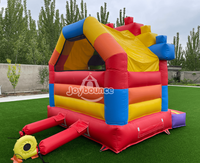 Château gonflable Lego commercial pour enfants, événements en plein air, location pour fêtes, parc d'attractions, divertissement