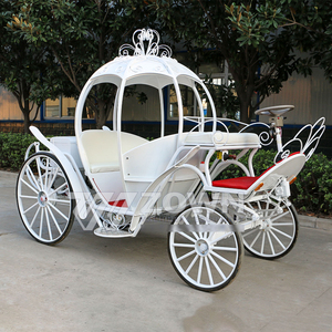 Carruaje Decorativo LED Eléctrico de Princesa Calabaza sin Caballos, Carroza Personalizada para Zoológico, Boda, Parque Temático, Desfile - Product Image 3