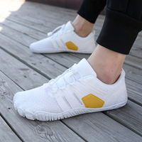 Chaussures de plage personnalisées à lacets, flexibles, ultra-légères, respirantes, durables, en tricot, pour la randonnée, avec soutien dorsal rembourré, unisexe, prêtes à être expédiées