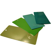 Revêtement en poudre de résine polyester pure résistant aux UV avec certification ROHS