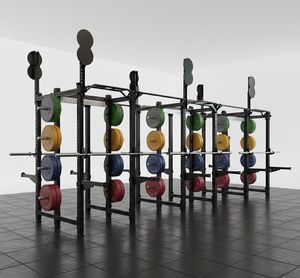 Plataforma de almacenamiento para competición multiestación de dominadas independiente y resistente <span class=keywords><strong>con</strong></span> objetivo de bola - Product Image 3