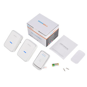 2022ใหม่บ้านไร้สายกันน้ำอิเล็กทรอนิกส์ออดหน่วย200เมตรช่วง2รับ - Product Image 6