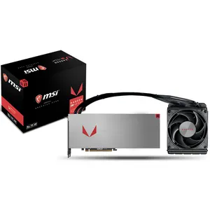 MSI AMD Radeon RX Vega 64 WAVE 8G 显卡，带一体散热器支持 8GB HBM2 4096 台磁芯存储器