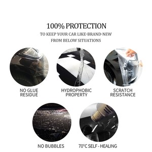 Leonardo Premium Bodyguard - Lámina Protectora Transparente de TPU Autorreparable, Antiarañazos, Autoadhesiva, Bodyfence Global PPF, 8.5mil de Grosor, 7 Años de Duración - Product Image 6