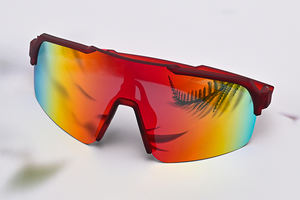 साइकिलिंग धूप का चश्मा उच्च गुणवत्ता वाली ट्राम 90 फ्रेम मिररड-400 आउटडोर महिला स्पोर्ट्स ग्लास - Product Image 2