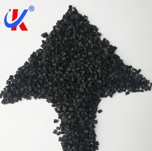 PA66 CF30 Nylon 66 renforcé de fibres de carbone, granulés de plastique CF30, résine haute rigidité pour pièces structurelles de robots - Product Image 1