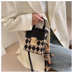 Bolso de Marca Francés Vintage de Moda con Juguete, Bolso Popular para Chicas y Mujeres, Bolso Bandolera - Product Image 2