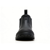 Chaussures de sécurité en cuir véritable à embout d'acier pour hommes, fabricant chinois, tissu en coton, bottes de pluie respirantes imperméables pour toutes les saisons