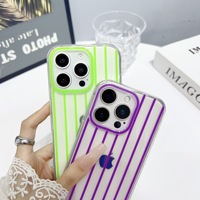 Veilleuse lumineuse TPU coque de téléphone souple pour iPhone 15 14 13 Fluorescent néon téléphone portable et accessoires pour iPhone 16 Pro Max