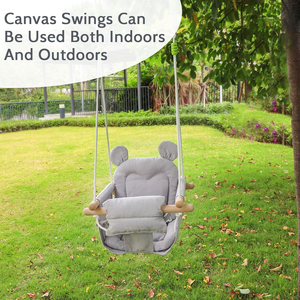 Silla colgante Cama Columpio al aire libre Silla de dormitorio para salidas de primavera y barbacoa <span class=keywords><strong>Hamaca</strong></span> interior para niños - Product Image 6