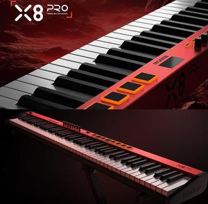 Midiplus X6 PRO II 128トーン61キー半加重USBミディキーボード電子オルガンポータブルデジタルピアノ楽器 - Product Image 5