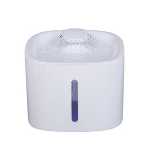 Fontaine à eau intelligente pour animaux de compagnie Measepet, filtre à circulation automatique pour chats et chiens avec option d'éclairage - Product Image 3