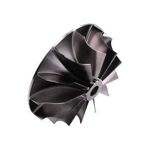 Girante in metallo TC4 Custom 5 assi CNC Inconel 718 Turbo girante in lega di JIYAN compressore ad alta precisione in titanio - Product Image 5