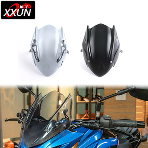 XXUN-Deflector de viento para parabrisas de motocicleta, con soporte para Suzuki <span class=keywords><strong>GSX</strong></span>-<span class=keywords><strong>S750</strong></span>, GSXS750, 2017, 2018, <span class=keywords><strong>2019</strong></span>, 2020, 2021 - Product Image 1