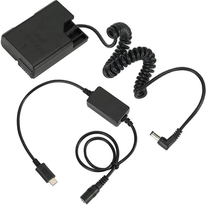 Convertisseur USB-C PD vers batterie factice EN-EL14 EP-5A avec coupleur CC pour <span class=keywords><strong>Nikon</strong></span> D3100 D3200 D3300 <span class=keywords><strong>D3400</strong></span> D3500 D5100 D5200 D5300 D5500 - Product Image 1