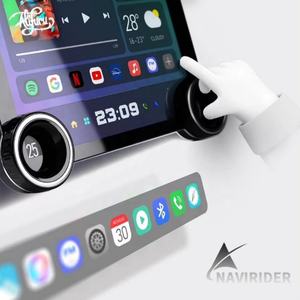 11.8 Inch Android 13 2k Screen for Toyota VELLFIRE Alphard 20 2008-2014 Car Radio Multimedia Player Double <b>Knob</b> Gps Navigation - Product Image 2