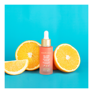 Glow <span class=keywords><strong>Baby</strong></span> <span class=keywords><strong>Vitamin</strong></span> <span class=keywords><strong>C</strong></span> Booster Serum para la cara Natural Vegano Hidratante Poro Encogimiento Blanqueamiento Fresco Brillo Luminoso VC - Product Image 1