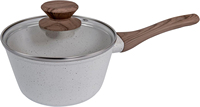 Ensemble de casseroles de haute qualité au design moderne, 14 pièces, antiadhésif, en métal, aluminium, verre, poignées en bakélite, induction, durable, pour la maison