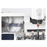 Machine de perçage automatique de lentilles optiques, perceuse numérique de trous pour verres de lunettes, perceuse de lentilles CNC sans gabarit - NH-3G