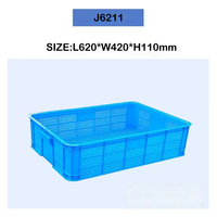Grandes cages rectangulaires en plastique recyclable, écologiques, légères, empilables, ventilées, pour le transport de fruits et de pommes de terre