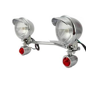 Faro <span class=keywords><strong>de</strong></span> alto brillo Universal para motocicleta <span class=keywords><strong>de</strong></span> 12V, lámpara <span class=keywords><strong>de</strong></span> luz antiniebla, soporte <span class=keywords><strong>de</strong></span> montaje delantero para Harley Davidson Cruise Prince - Product Image 3