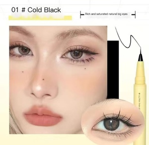 Stylo à sourcils de tatouage de cheveux magique personnalisé stylo à sourcils naturel imperméable à l'eau encre liquide de fixation noir stylo à sourcils 3D avec logo - Product Image 6