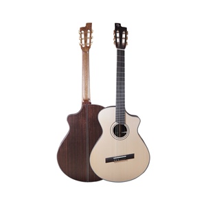 <span class=keywords><strong>Guitare</strong></span> <span class=keywords><strong>classique</strong></span> crossover WG - CFS personnalisée et fabriquée à la main pour guitaristes professionnels, studio et scène - Product Image 1
