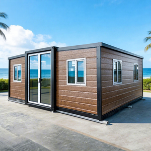 Casa Modular Prefabricada Expandible de 2.4m de Altura, 20/30 Pies, 4 Dormitorios, Pequeña, Móvil, Apilable, Lista para Habitar, Tipo Villa - Product Image 1