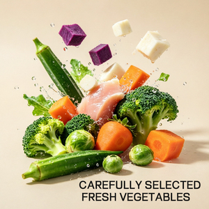 Alimento para Mascotas <span class=keywords><strong>de</strong></span> Frutas y Verduras Liofilizadas Personalizado OEM/ODM, 100% Natural, Vegetales Crudos, Bocadillos para Perros y Gatos - Product Image 4