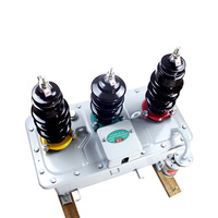 Boîtier de mesure de puissance haute tension extérieur JLS-10 10kV immergé dans l'huile, combiné CT+VT, classe 0.2S, IP54, montage sur poteau, IEC 61869