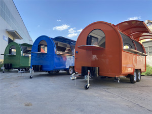 Miglior Design Produttore Cinese di Camion Rimorchio per Snack e Crepes di Alta Qualità, Food Truck per Esterni con DOT - Product Image 2