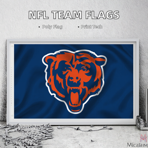 High Quality 3x5ft for NFL Football Team Flag Custom Design Dallas for Buffalo Bills Banner 100% Polyester Stock All Sports - Product Image 2