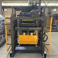 Mini petit bloc creux manuel QT4-40 faisant des briques de ciment de machine faisant la machine