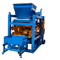 Machine automatique de fabrication de blocs de béton QT4-25 pour les projets de construction africains