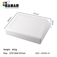 Caja de Protección para Pantalla Táctil BAHAR ENCLOSURE, Caja de Plástico para Escritorio, Caja de Plástico para Mesa, BDC 30005 / 30008
