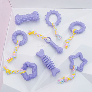 2024 KINGHON Wholesale <b>Pet</b> <b>Toys</b> TPR Material Dog Grinding <b>Toys</b> Gnawing Cotton <b>Toys</b> <b>for</b> Dogs Cats - Product Image 1