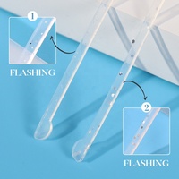 Compensateur transparent pour rehaussement de cils, ruban super fin sans colle, bande de recouvrement souple pour lifting de cils, vente en gros