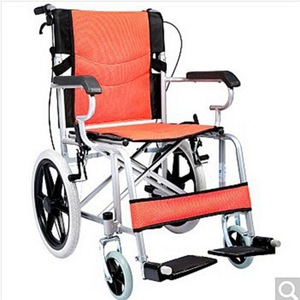 Foldable Lightweight Manual Wheelchair Solid Tire Portable For Elderly And Children - Product Image 5