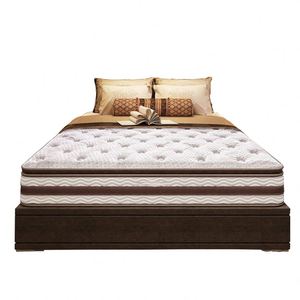 Vacuum Compressed Rollable Healthy Removable Twin Size 12 Inch Spring Mattress Box Tri-Fold Mattress
